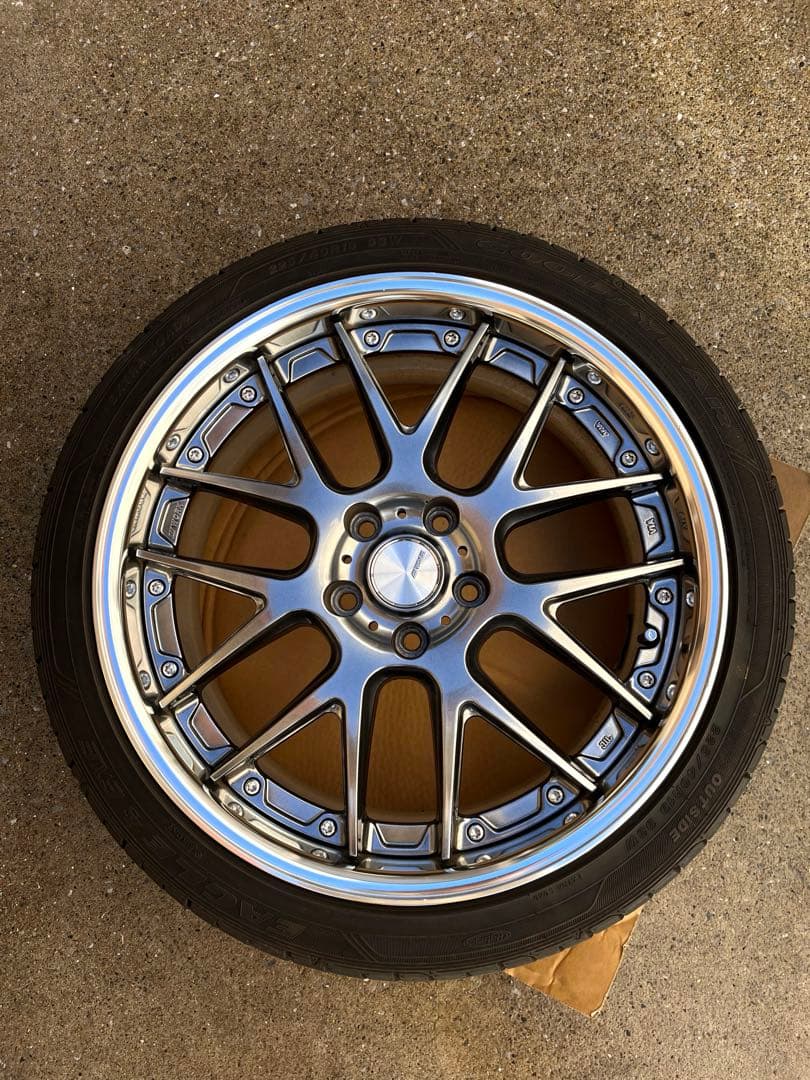 WORK ランベック LM7 19インチ ホイール GOODYEARタイヤ