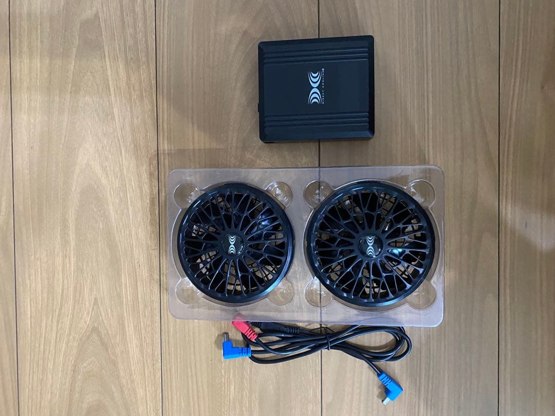 空調服 ネイビー ジップアップベスト