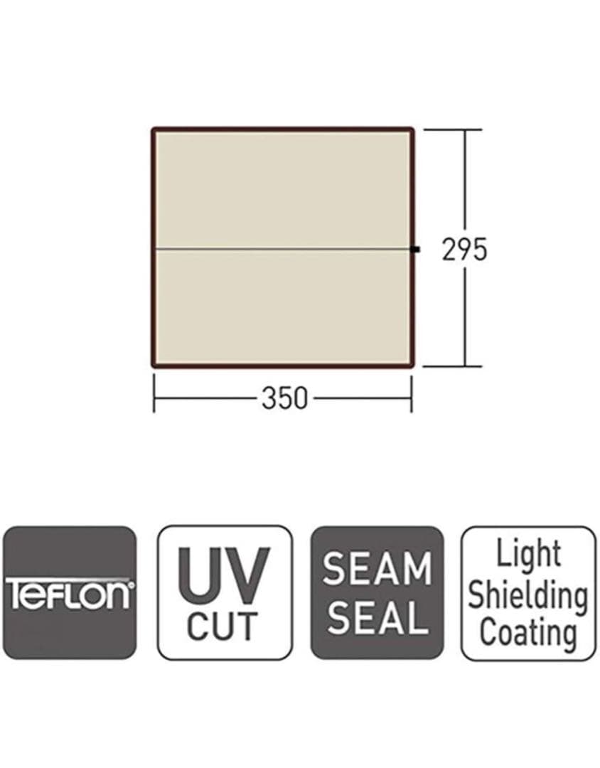 ogawa(オガワ) キャンプ システムタープ レクタ　350×295cm