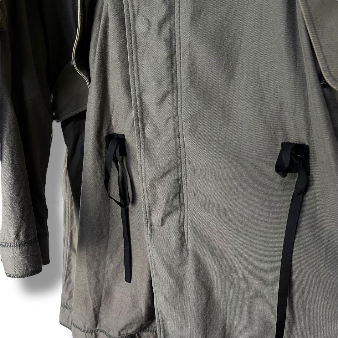 N.HOOLYWOOD エヌハリウッド モッズコート 薄手　ギミック 袖ポケット