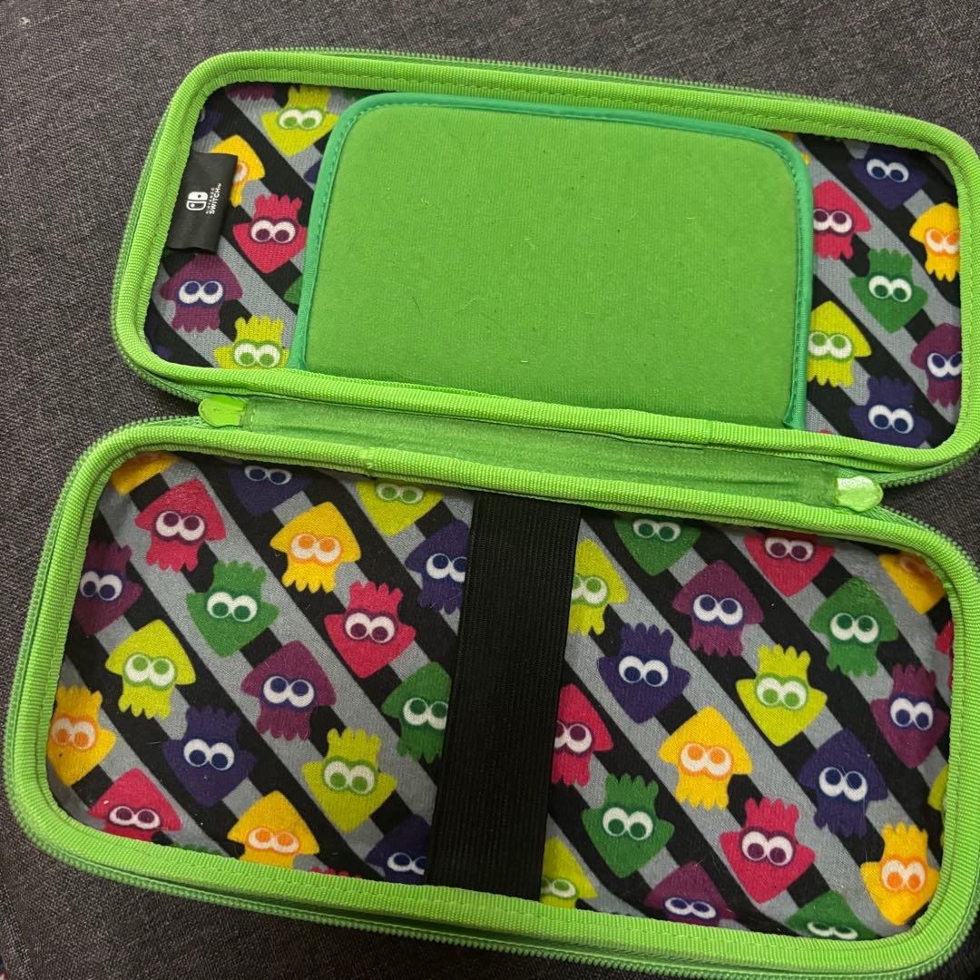 【セール中】Nintendo Switch グリーン/ピンク 本体 ケース付き