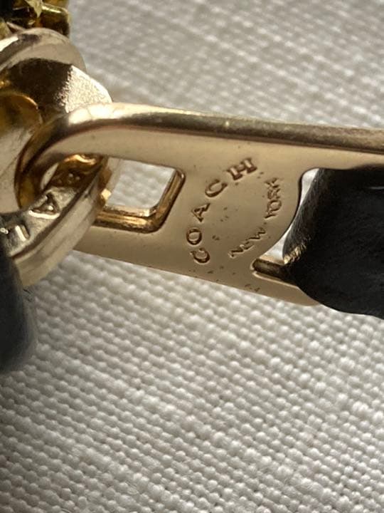 新品未使用COACH コーチ 長財布ブラウンブラックシグネチャー