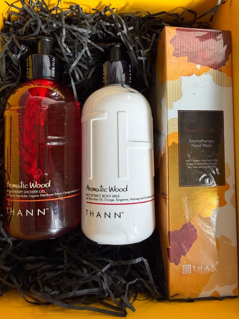 THANN アロマティックウッド ギフトセット　3点