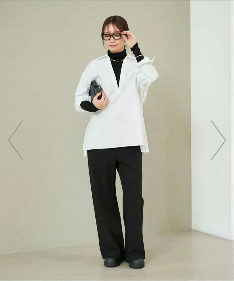 【試着のみ】Plage Skipper Long シャツ