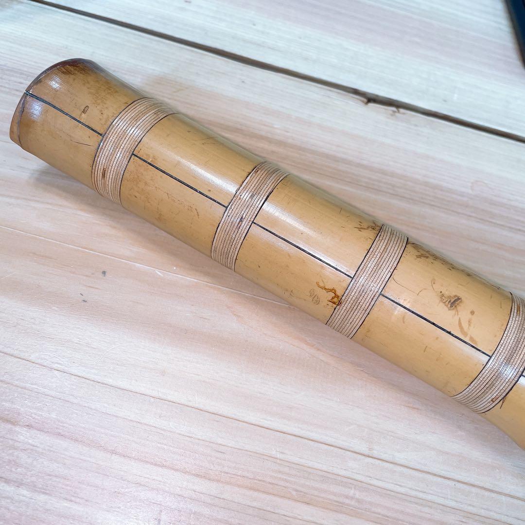 尺八 昌山 銘あり １尺８寸