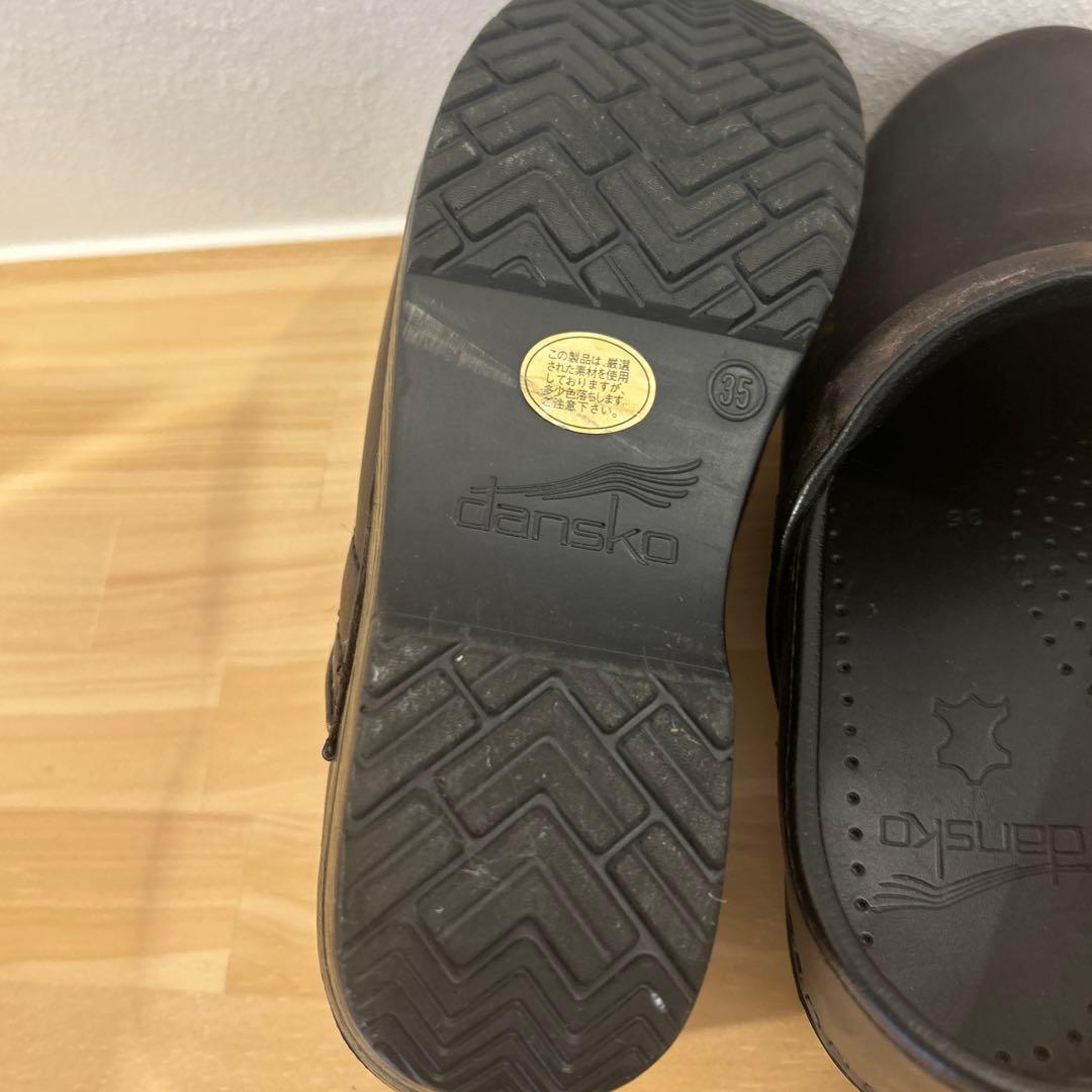 dansko ダンスコ プロフェッショナル 35 サボサンダル ブラウン
