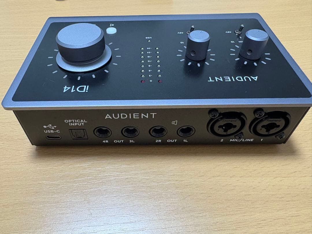 AUDIENT iD14 mk2 USB-C オーディオインターフェイス