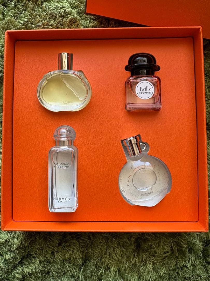 SALE新品未使用！！HERMES コフレ ディスカバリー 4本セット♪