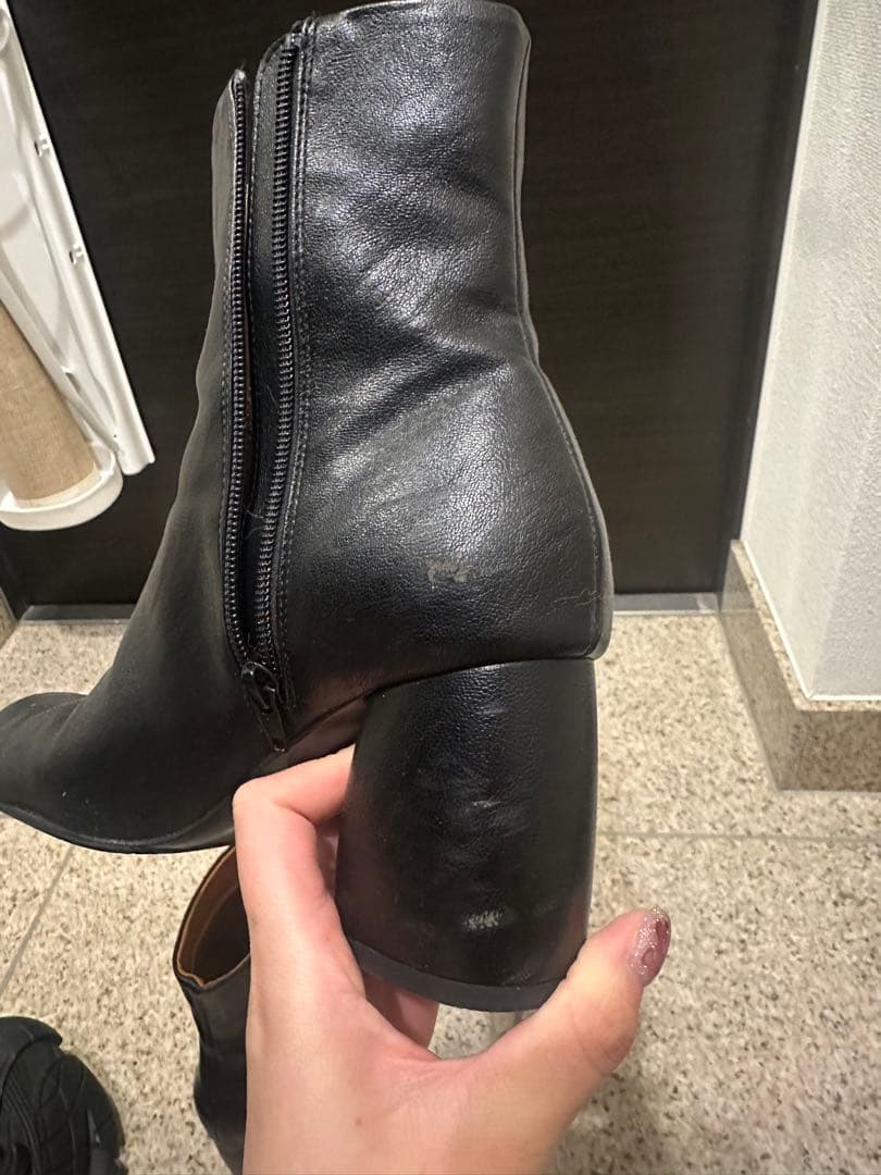 【todayful】 Square Short Boots 38