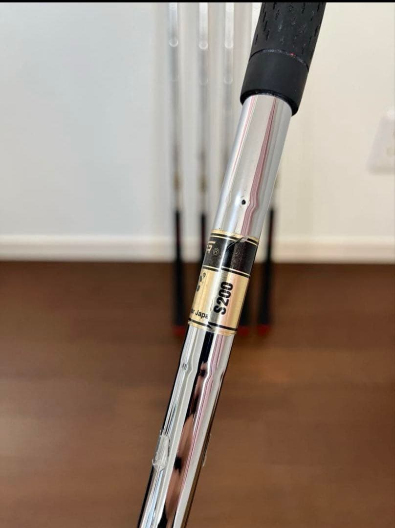 アイアンシャフト6本セット　フレックスS ダイナミックゴールドS 200