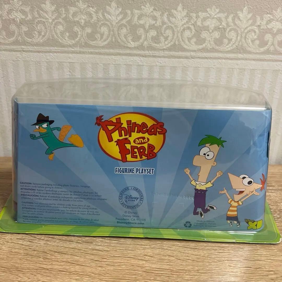 【新品】レア品 ディズニー フィニアスとファーブ フィギュアセット