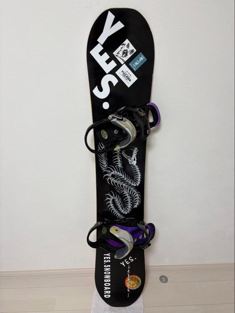 YES イエス BURTON バートン スノーボード バインディング セット