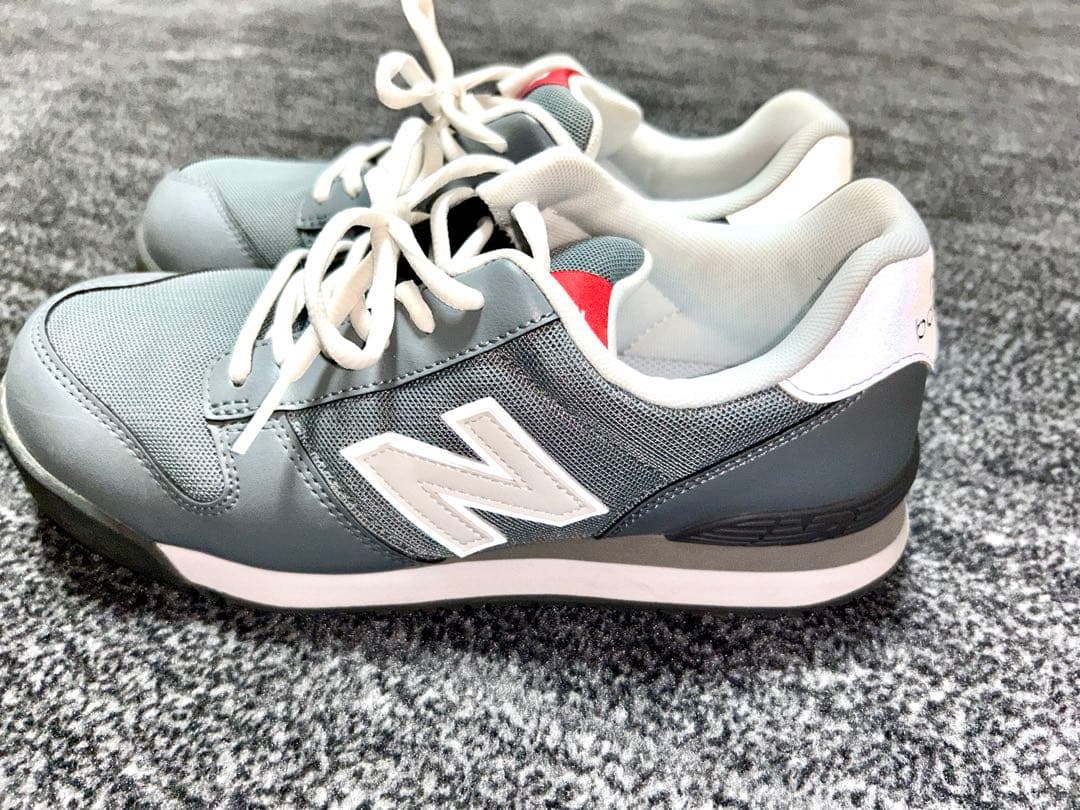 New Balance 安全靴 24cm グレー　PORTLAND ポートランド