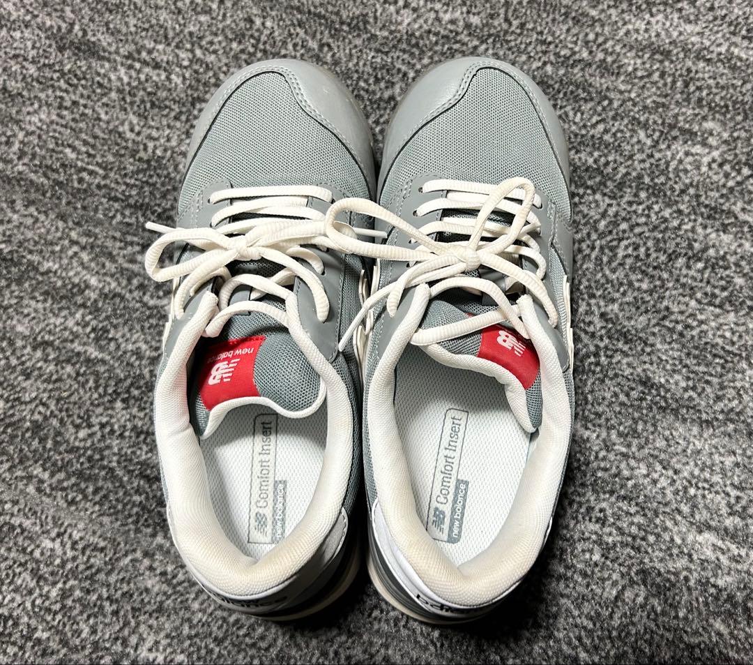 New Balance 安全靴 24cm グレー　PORTLAND ポートランド