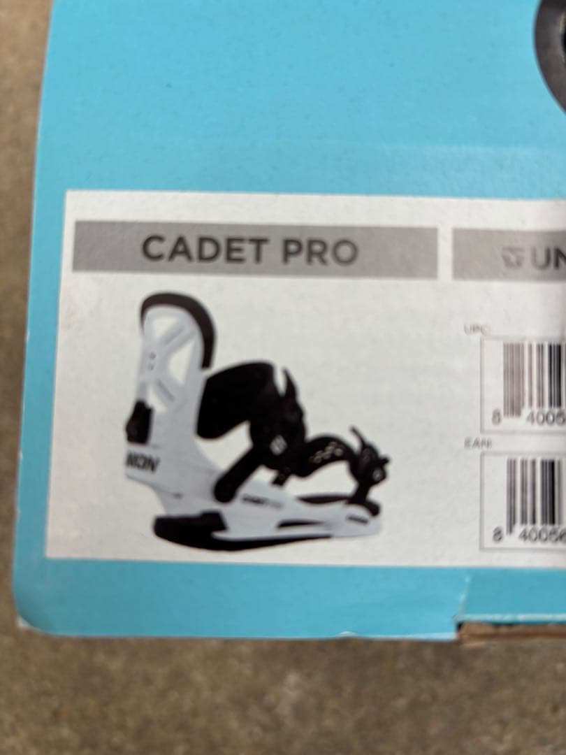 UNION スノーボード ビンディング ホワイト/ブラックキッズS