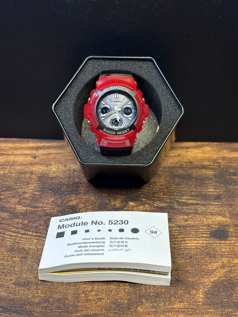 CASIO G-SHOCK AWG-M100 マルチバンド6 電波ソーラー　美品