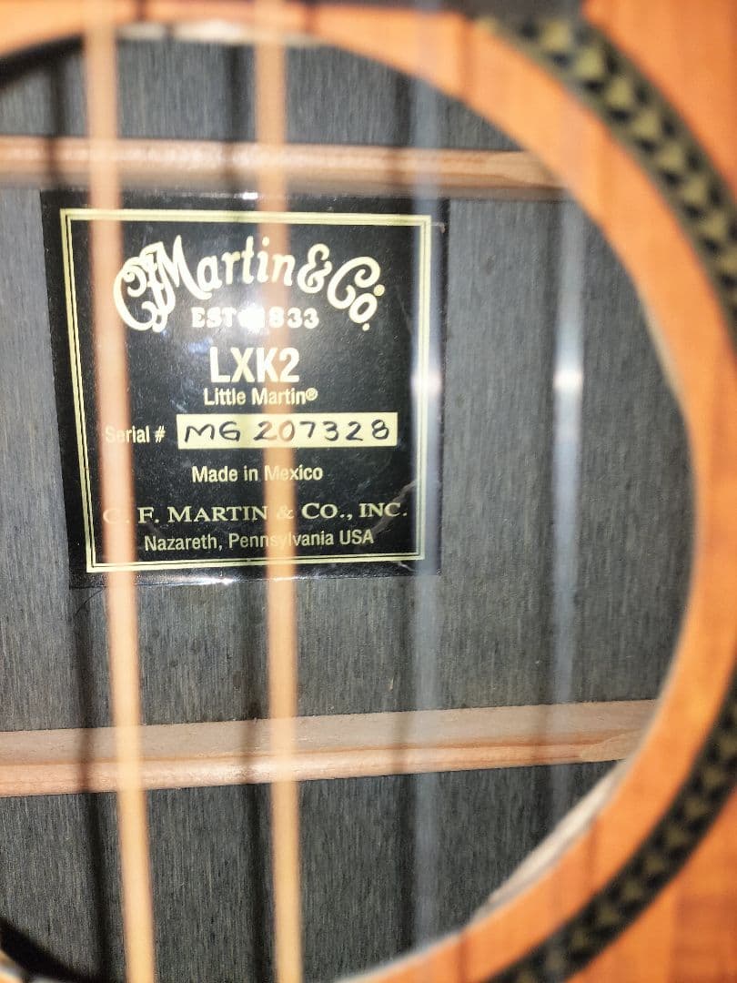 Martin LXK2　LittleMartin　ケース付き