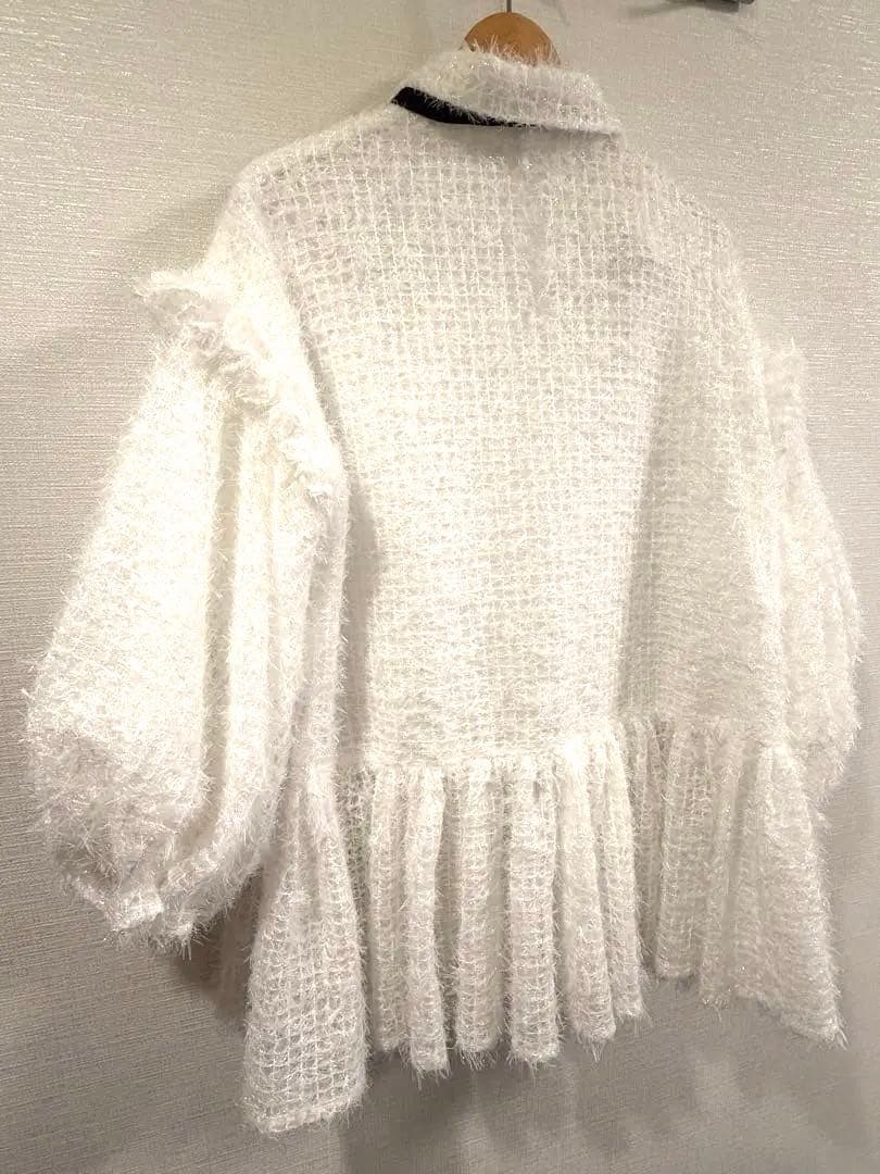 トップス acka. fluffy volume blouse