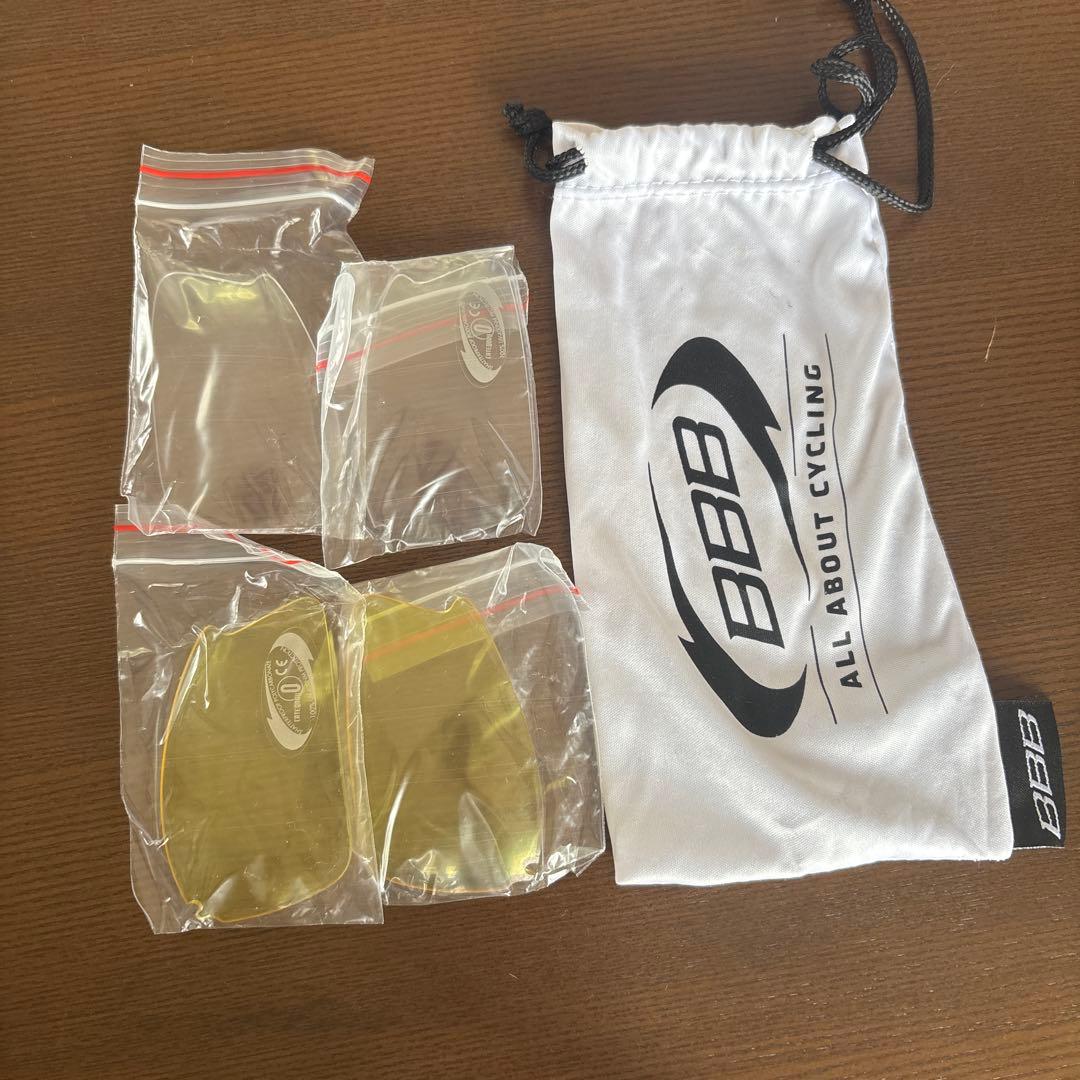 BBB スポーツサングラス 近視レンズが入ってる状態ですのでレンズ交換必要です