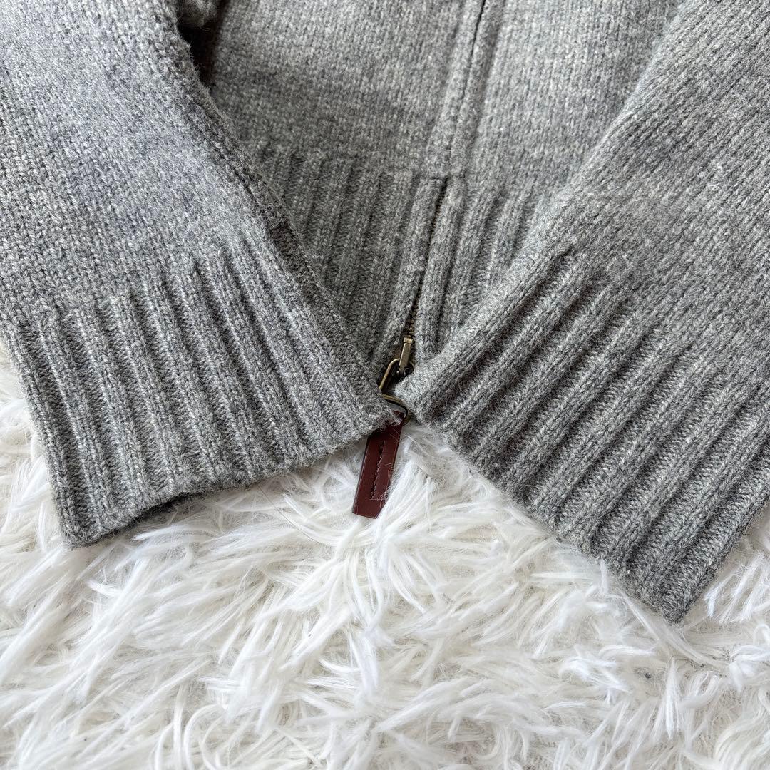 釣りきち☆美品☆ポロラルフローレン ドライバーズニット ビッグポニー