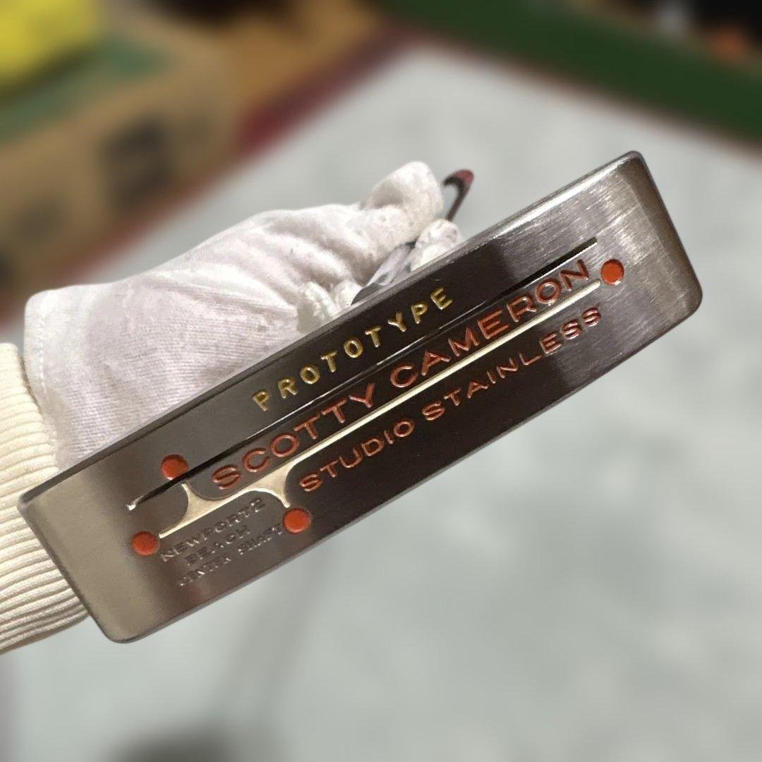 スコッティキャメロン　スコッティーズ カスタム　プロトタイプ　ビーチ　極美品‼️