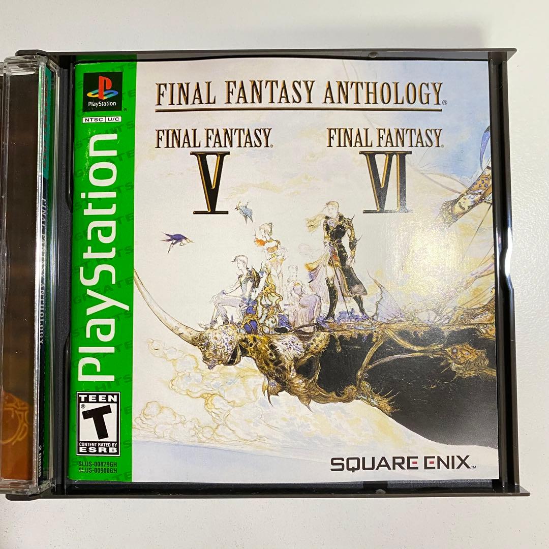 北米版プレイステーション FINAL FANTASY ANTHOLOGY