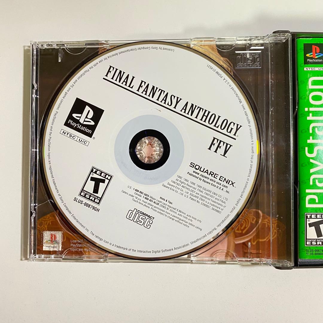 北米版プレイステーション FINAL FANTASY ANTHOLOGY