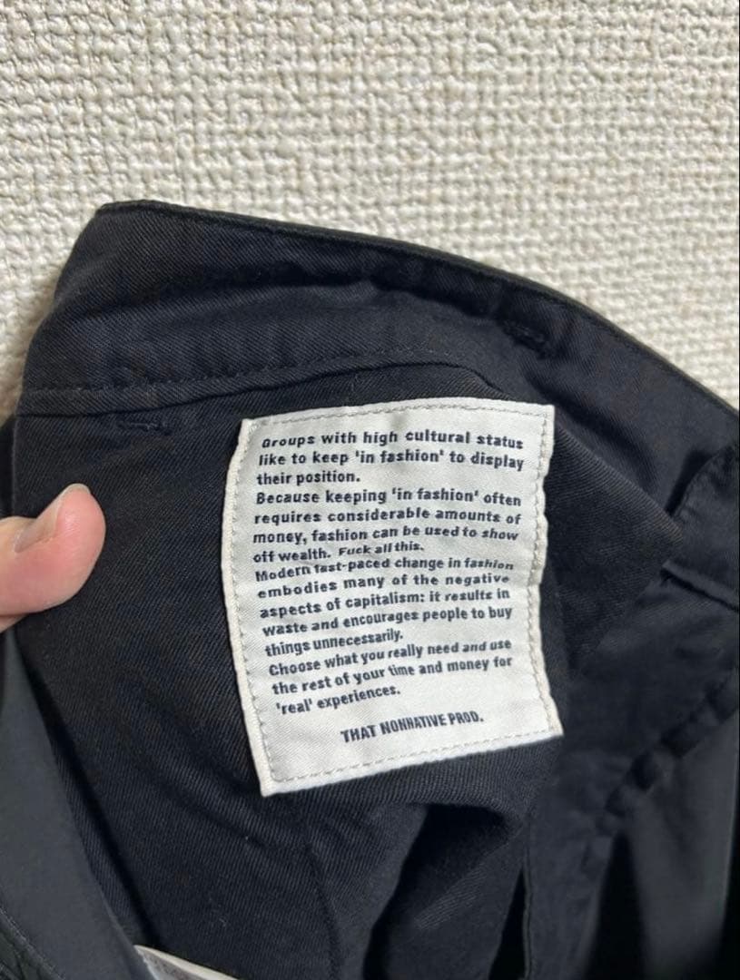 パンツ NONNATIVE 24aw DWELLER CHINO TROUSERS