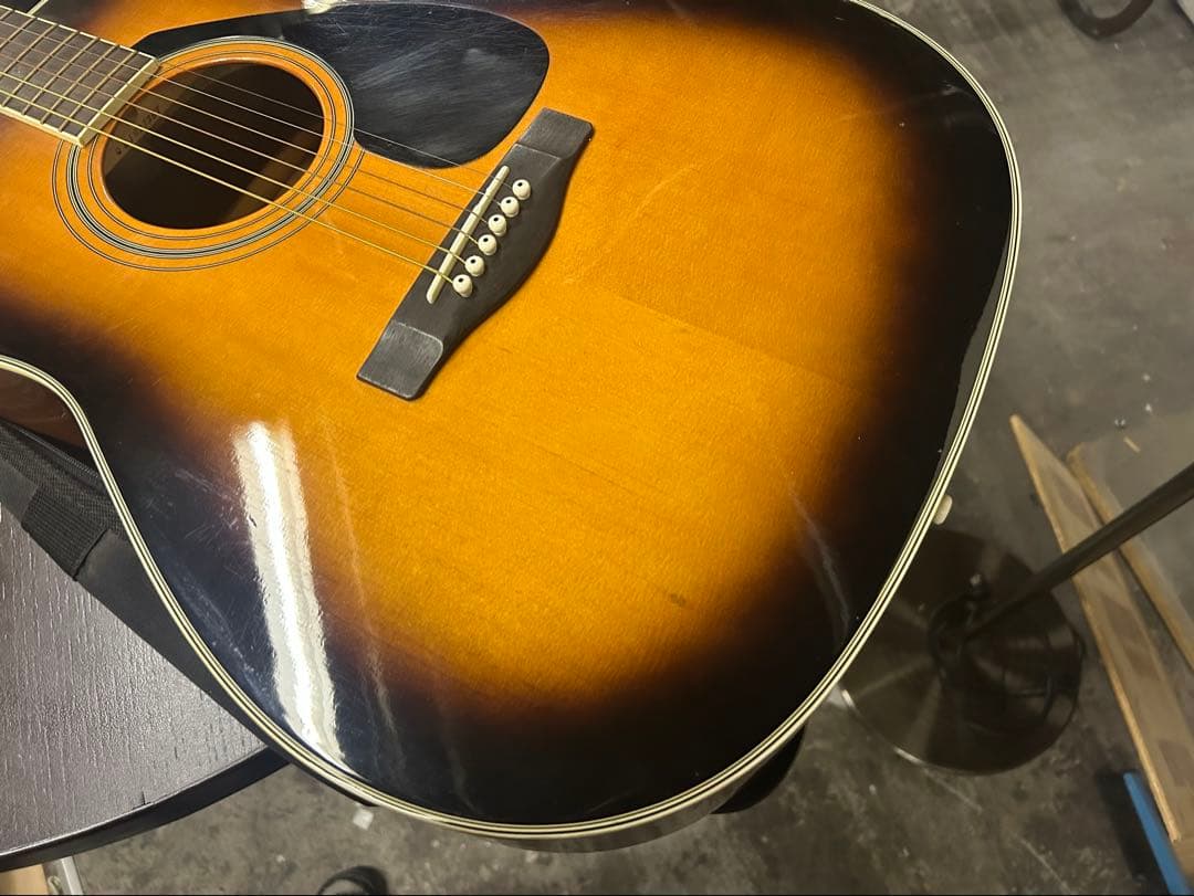 Yamaha FG-423S アコースティックギター　ケース他付送料込みです。