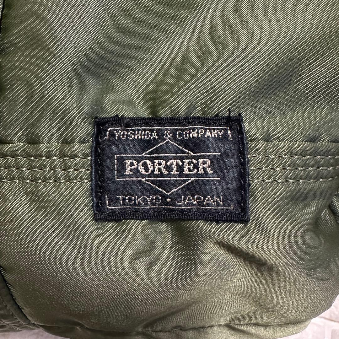 ✨希少✨ PORTER タンカー セージグリーン ミニボストン L