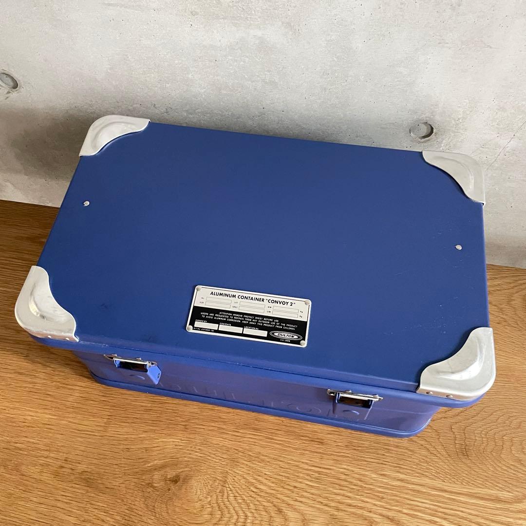 ダルトン アルミコンテナ コンボイ2 ネイビー Sサイズ