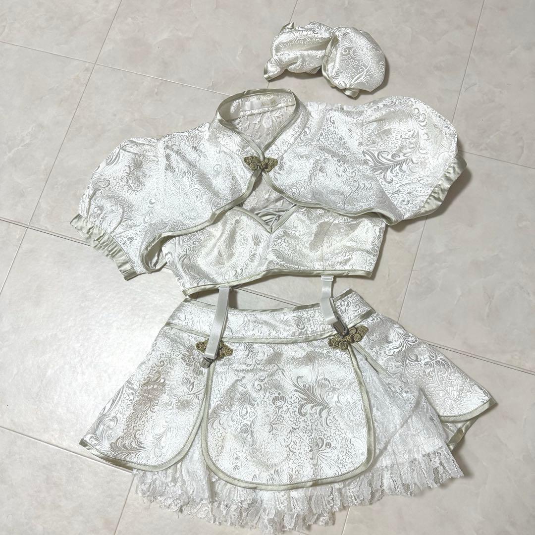 Alter Meサイバーチャイナコスプレ衣装ホワイト M企画 ハロウィン