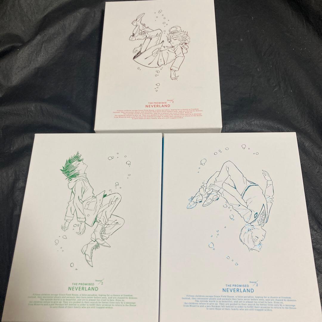 約束のネバーランド Season1 2 限定版 ブルーレイ  全巻　box付き