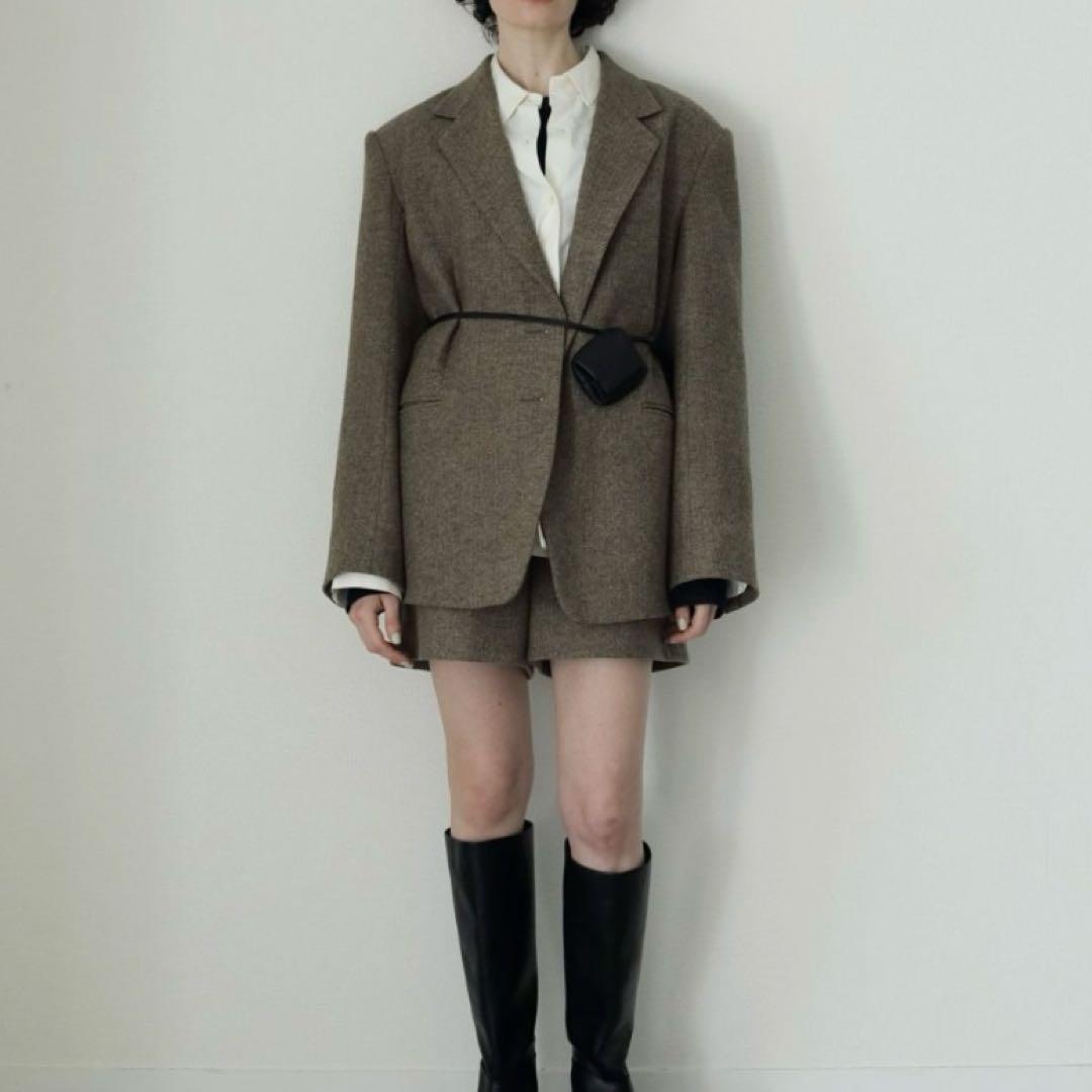 【新品タグ付き】anuke アンヌーク エコレザーウエストポーチ ブラック 黒