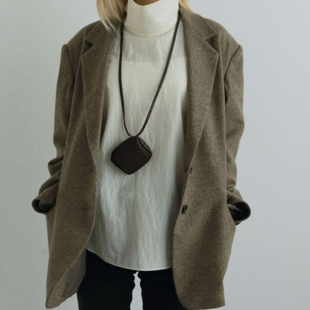 【新品タグ付き】anuke アンヌーク エコレザーウエストポーチ ブラック 黒