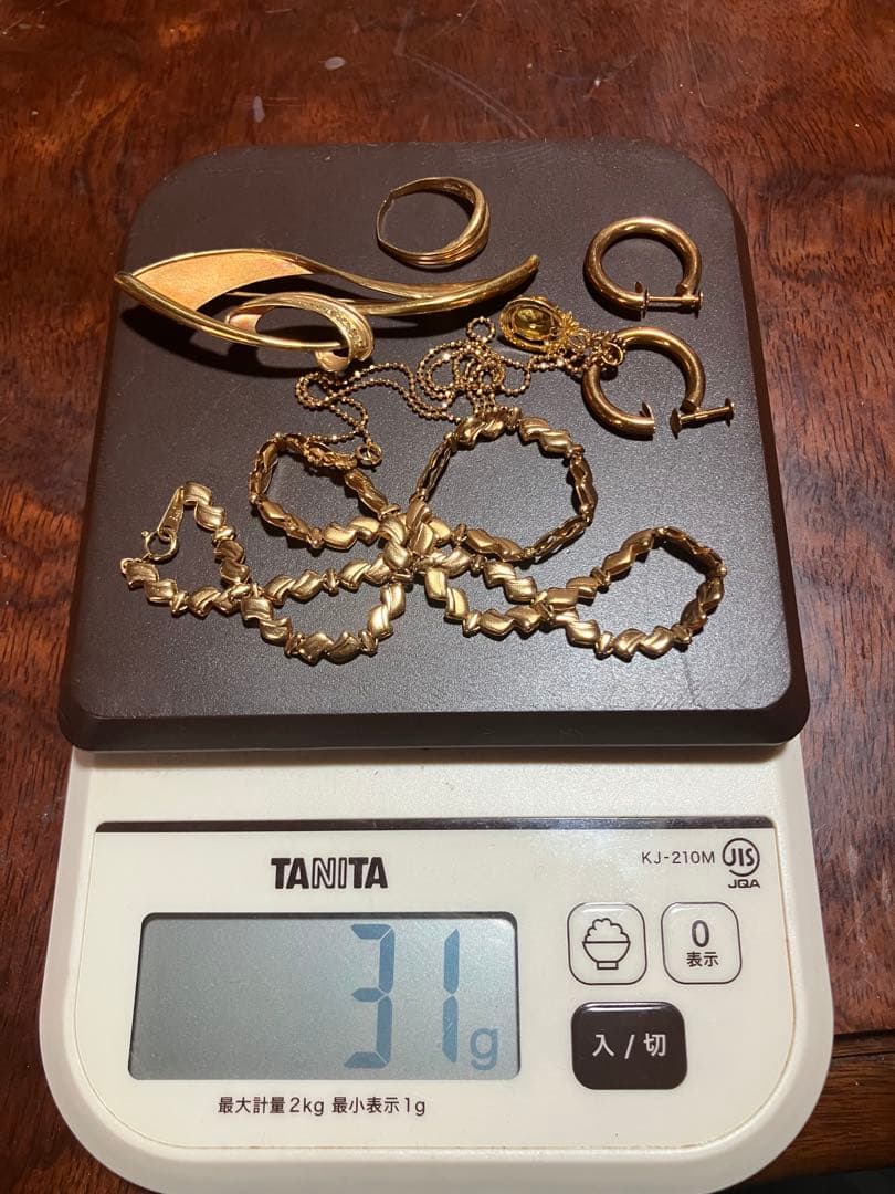 18k まとめ売り　31g