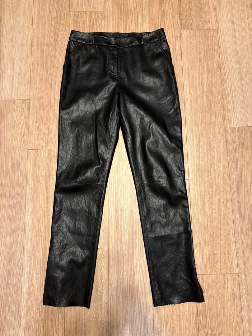 ok.soon new fake leather pants サイズ1