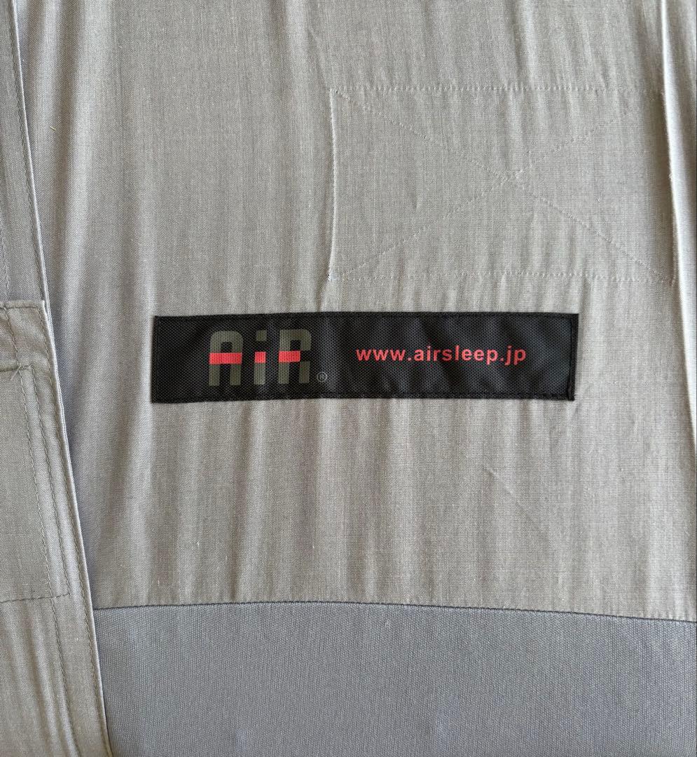 西川エアー AIR BASIC シングルサイズ　グレー