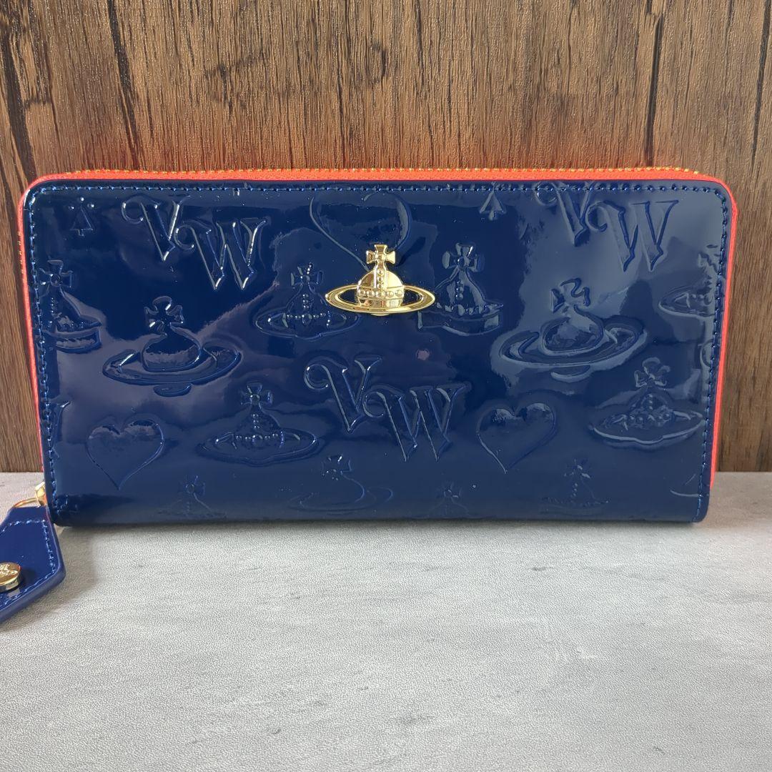 【新品訳あり】ヴィヴィアンウエストウッド　長財布　55VV355