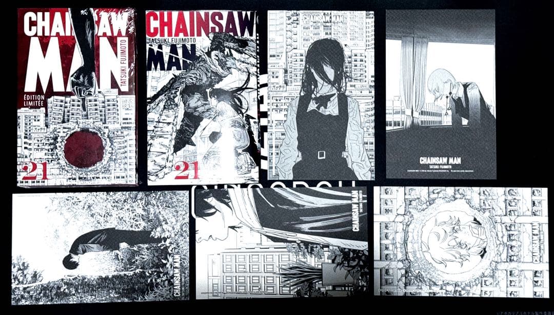 チェンソーマン 21巻 フランス限定版 特装版 limited edition
