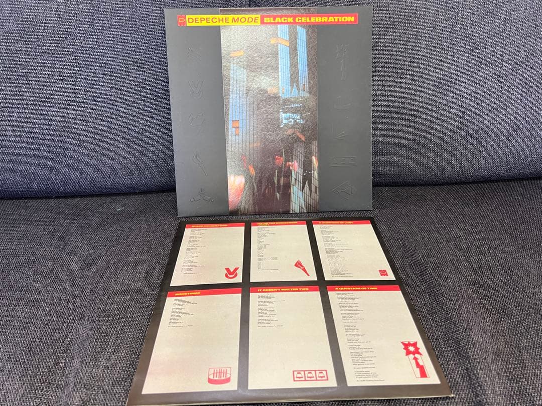 Depeche Mode ブラック・セレブレーション LP洋楽P-13279