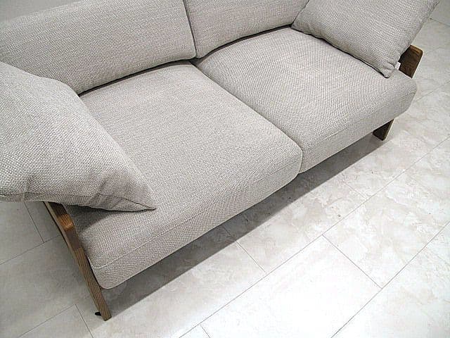 展示品25年製 ウニコ　レンド 2.5シーターソファ 北欧 ナチュラル　約15万