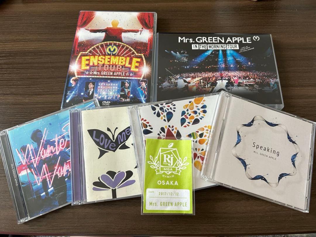 Mrs. GREEN APPLE 初回限定盤 CD+ DVD LIVE DVD