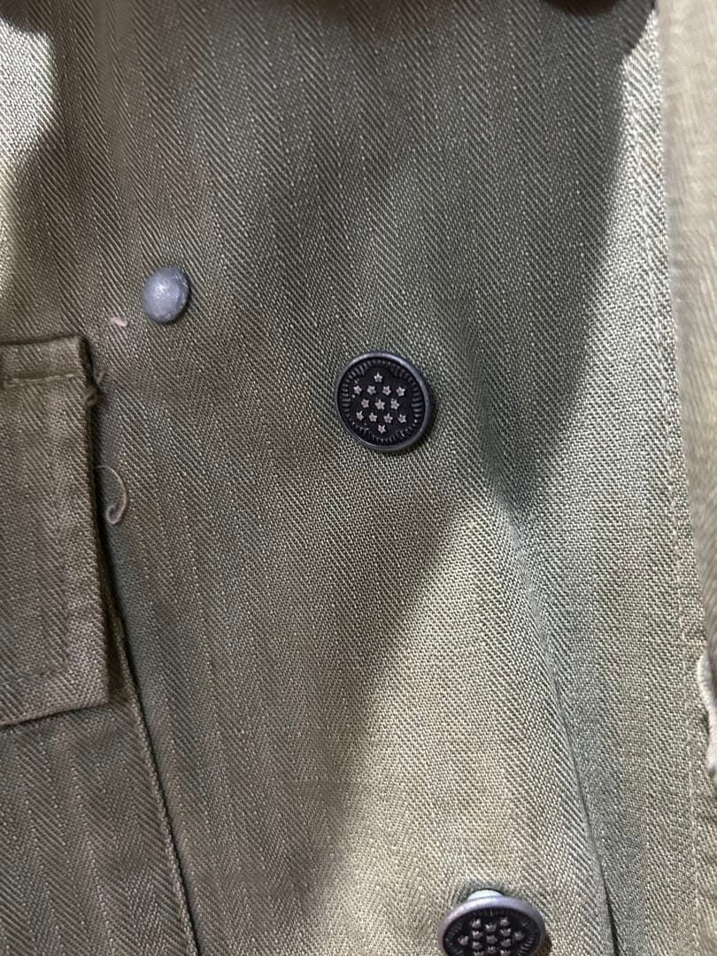 ジャケット・アウター 40s U.S.ARMY M-43 HBT Jacket