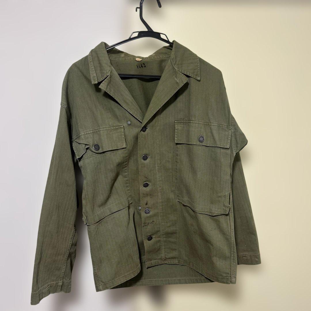 ジャケット・アウター 40s U.S.ARMY M-43 HBT Jacket