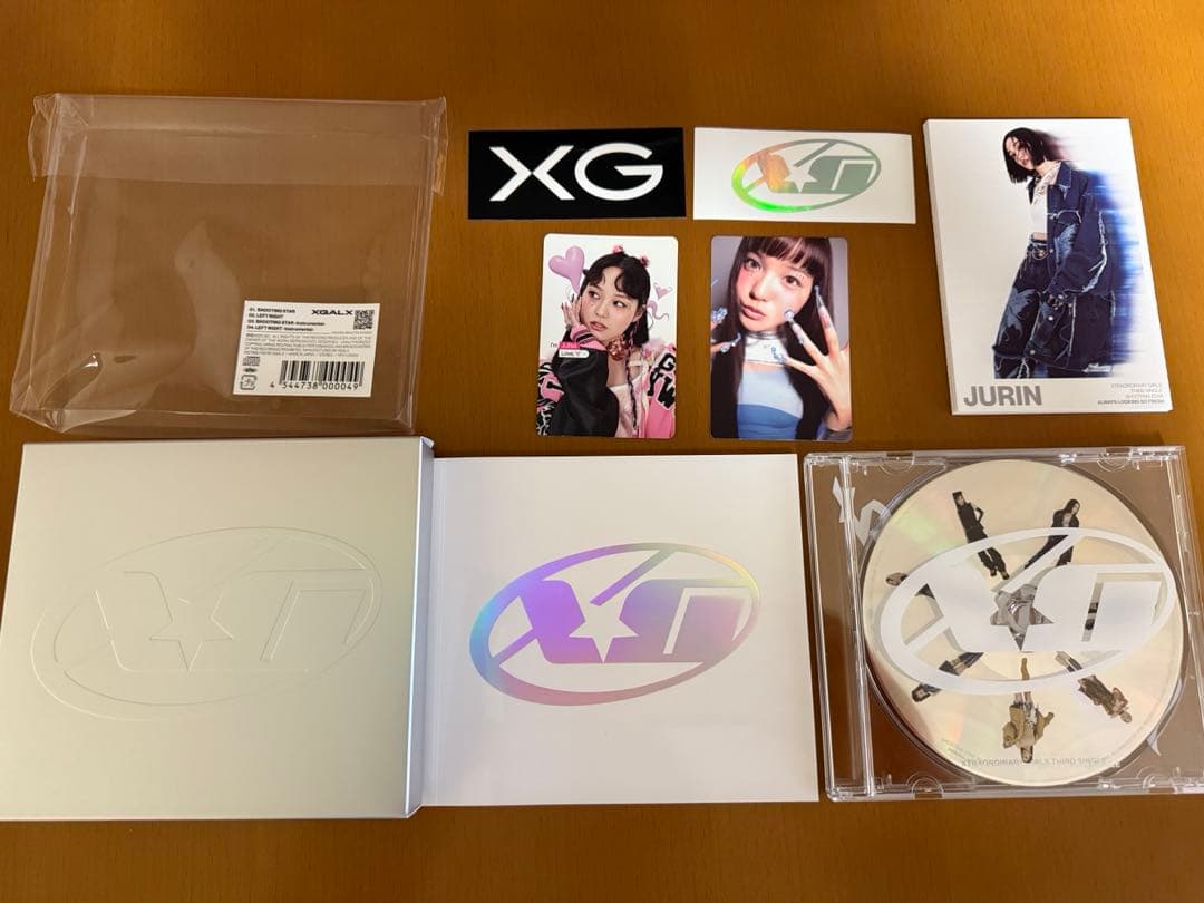 XG shooting star CD JURIA トレカ
