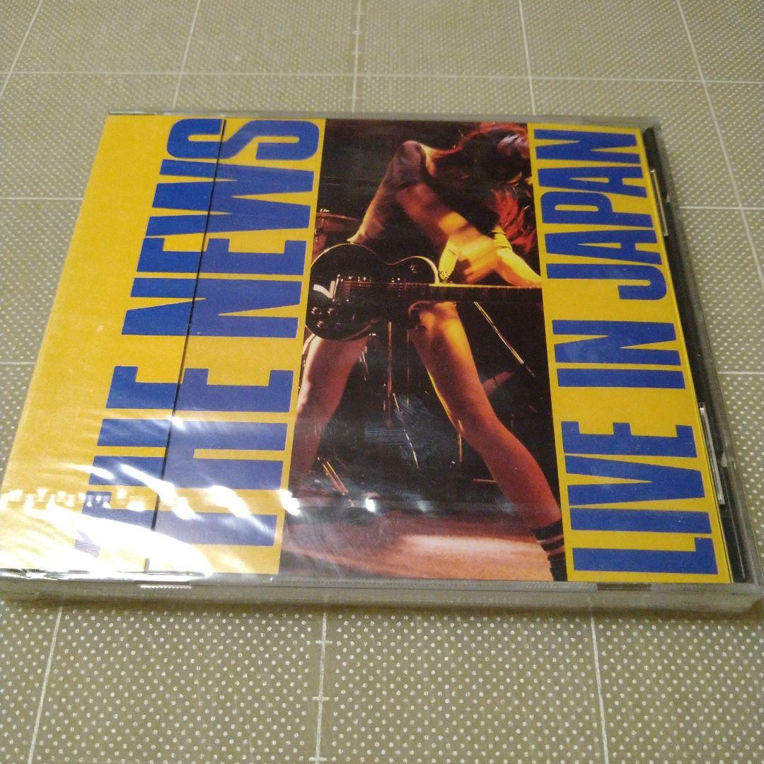 THE NEWS LIVE IN JAPAN CD 新品・未開封・希少