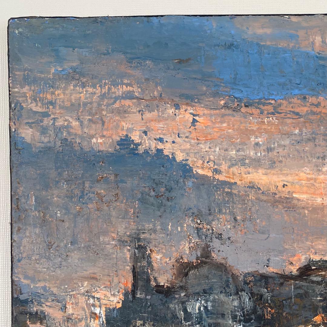 【美品♥️】 パリ 油絵 セーヌ川 橋 ⭐︎ フランス購入 絵画 ⭐︎ Paris ♪