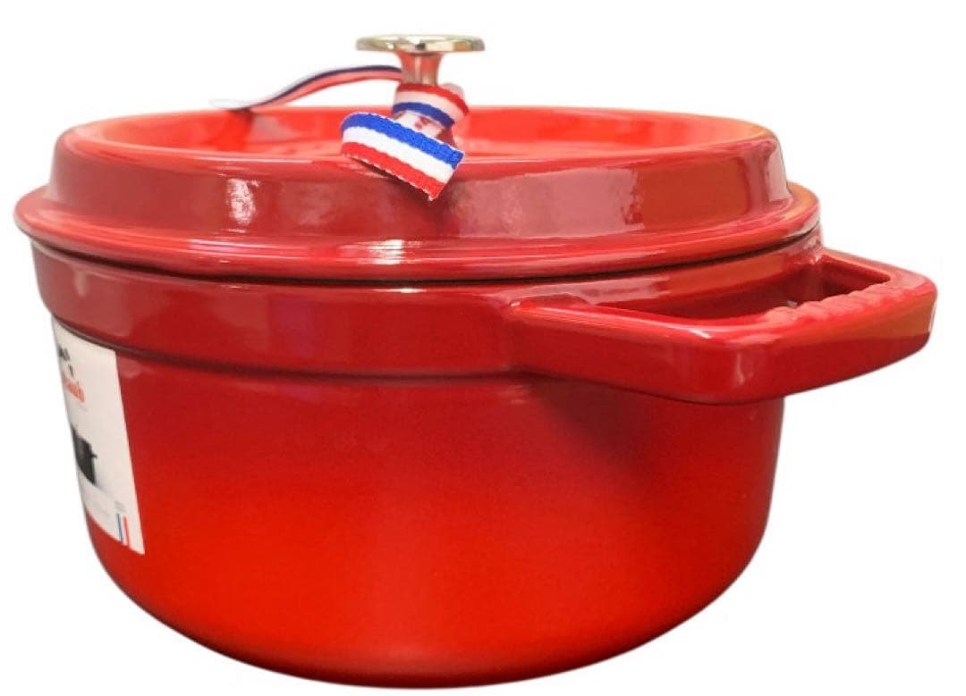 STAUBピコ・ココット ラウンド 両手ホーロー鍋