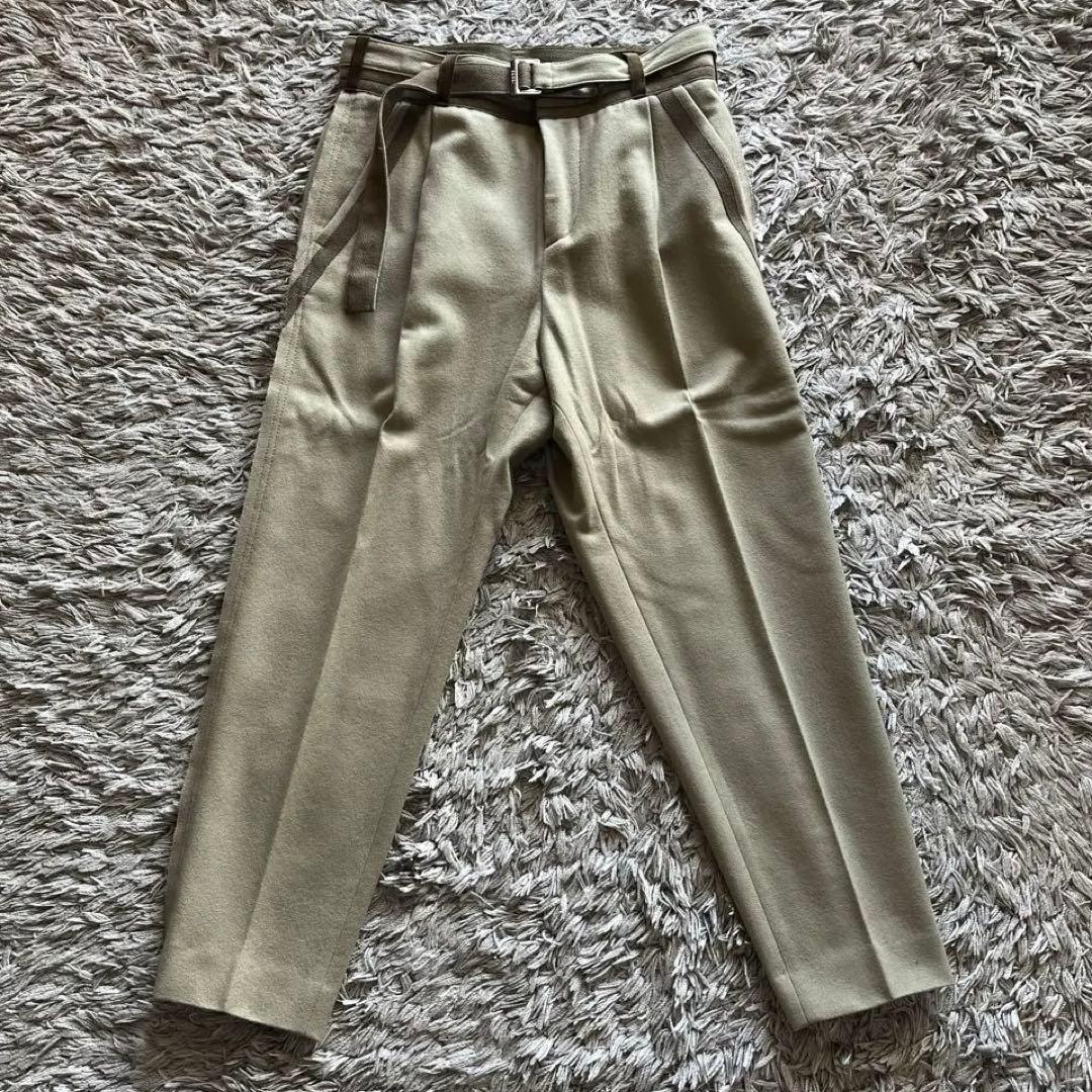 Sacai | ウールパンツ ベージュ